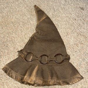 Scarecrow Hat with Fringe